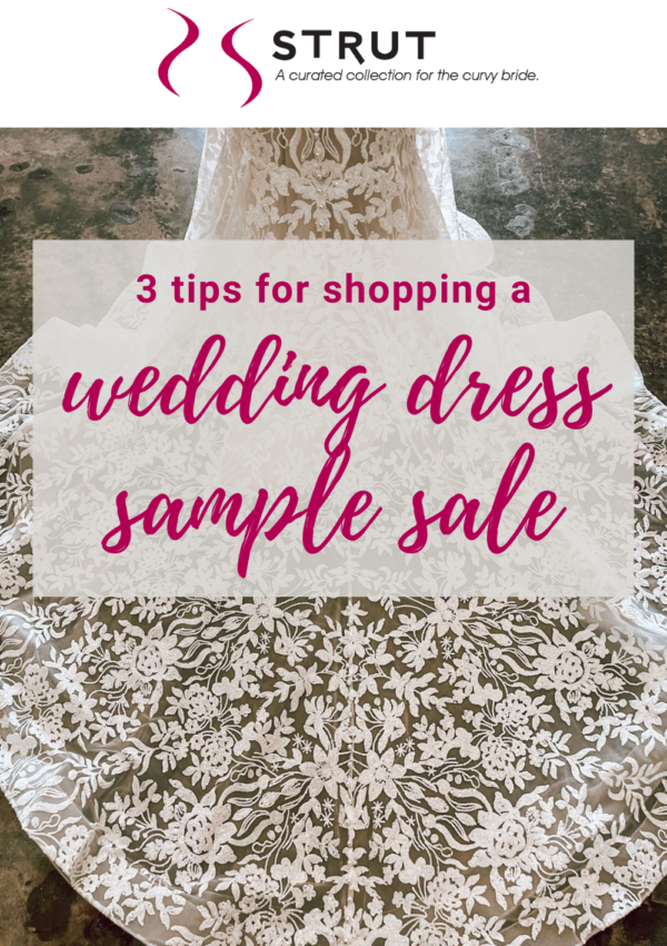 3 Tips for Shopping a Wedding Dress Sample Sale
