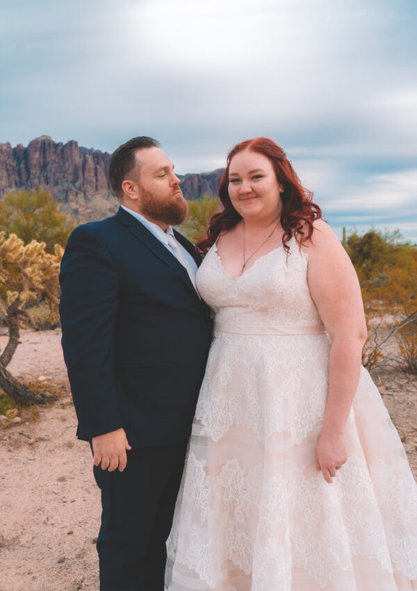 plus size bride and groom mesa arizona
