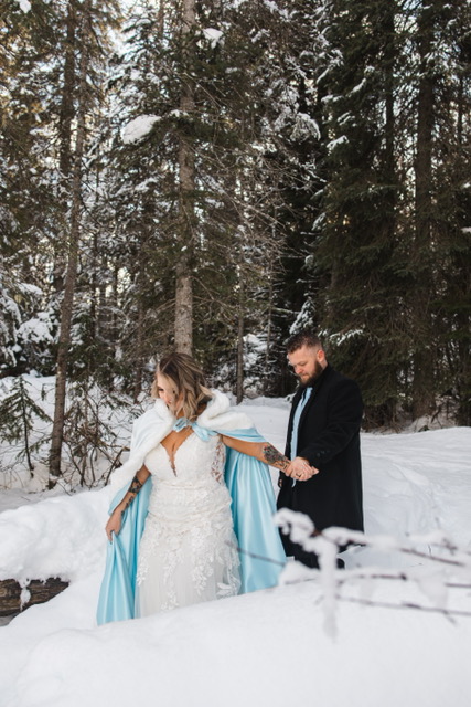 Kelcie’s Sexy Mermaid Wedding Dress